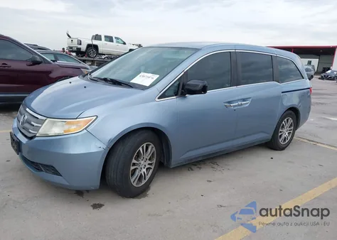 2012 Honda Odyssey Ex from USA, damaged, VIN 5FNRL5H49CB135387